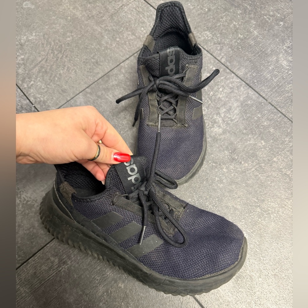 Black adidas sneakers